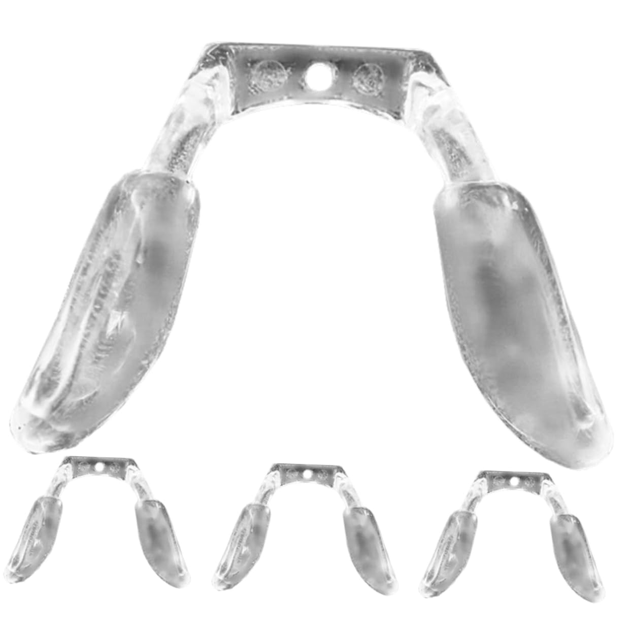 Gatuida 4-Piece Shot Glass Set - Durable Drinking Glasses with Comfortable Nose Pads & Temple Underlays - Perfect for Parties, Bars & Home Entertaining