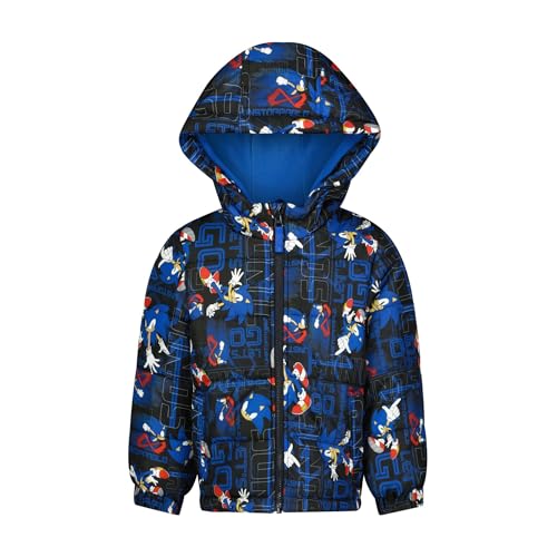 Black/Blue All Over Print