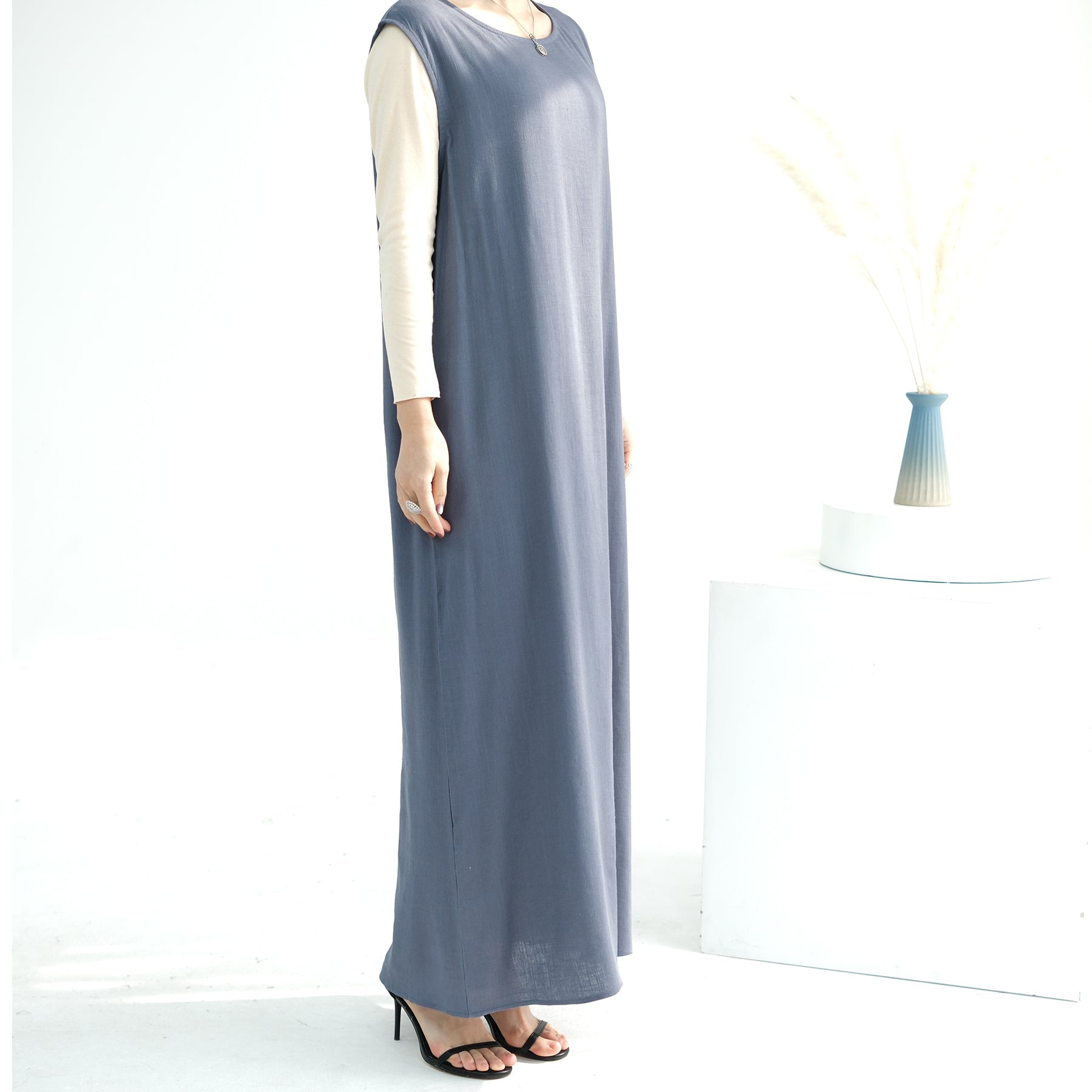 Aviella Linen Set - Soft & Breathable Denim Outfit for Women | Perfect for Summer, Casual Wear & Beach Vacations