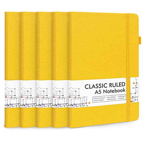 5 Pack yellow
