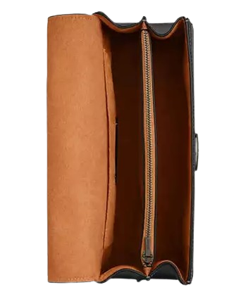 Coach Eliza Top Handle Bag with Leather Covered Closure - Stylish & Elegant Handbag for Women, Perfect for Work, Travel, and Everyday Use