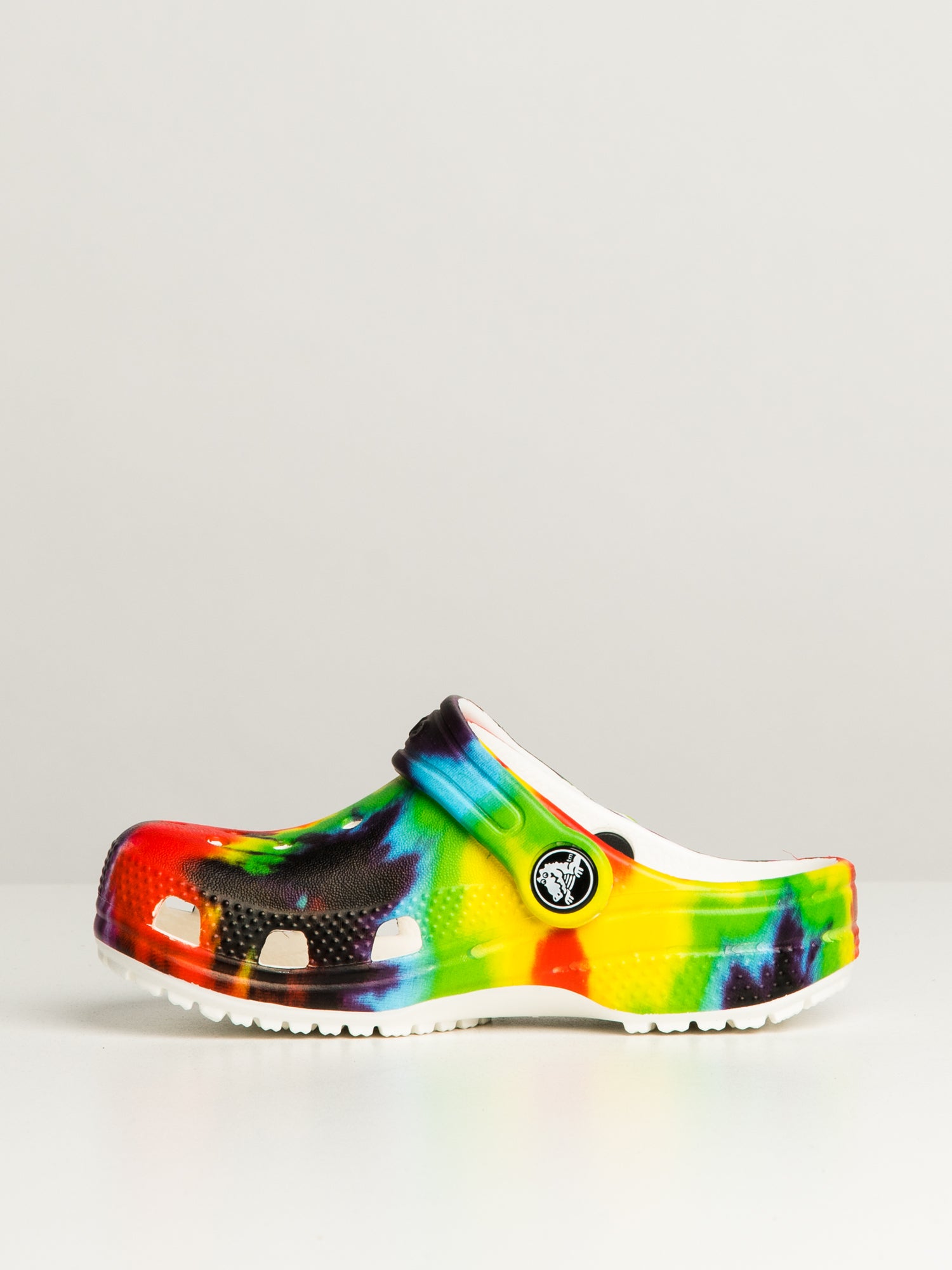 Crocs Toddler Classic Tie Dye Graphic Clogs - Comfortable Kids' Water Shoes for Beach, Pool & Outdoor Play - Clearance Sale