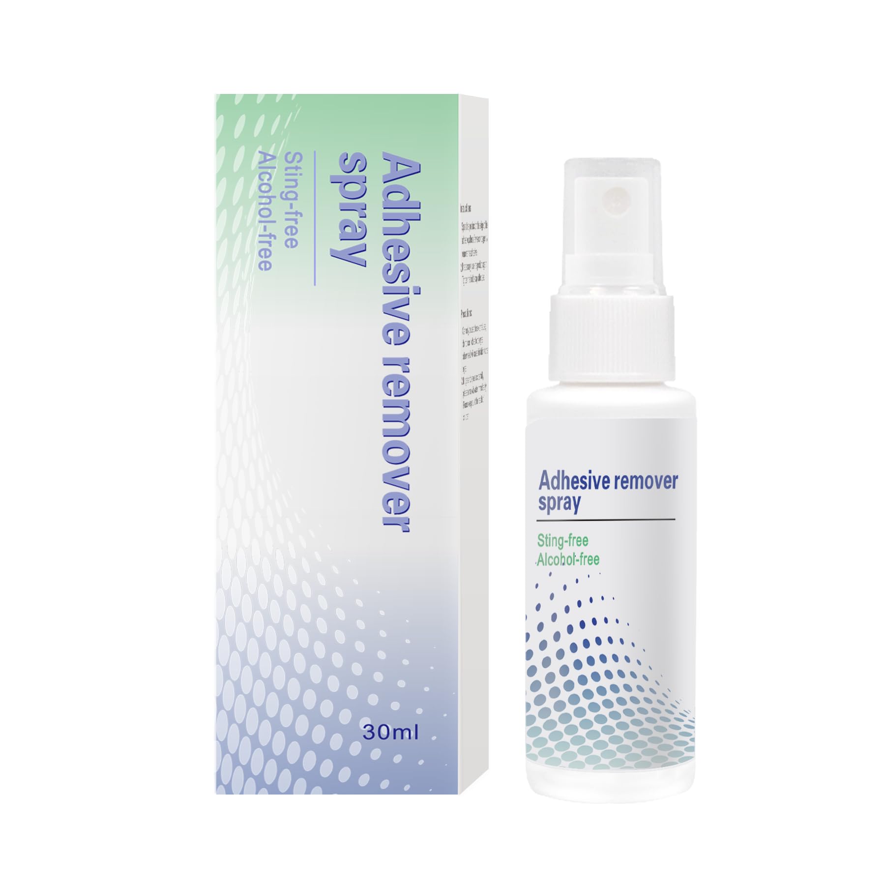 Gentle Skin Bandage Adhesive Remover Spray - Pain-Free Solution for Ostomy, Sports Tape, KT Tape & Temporary Tattoos - Perfect for Post-Wound Care & Athletic Recovery