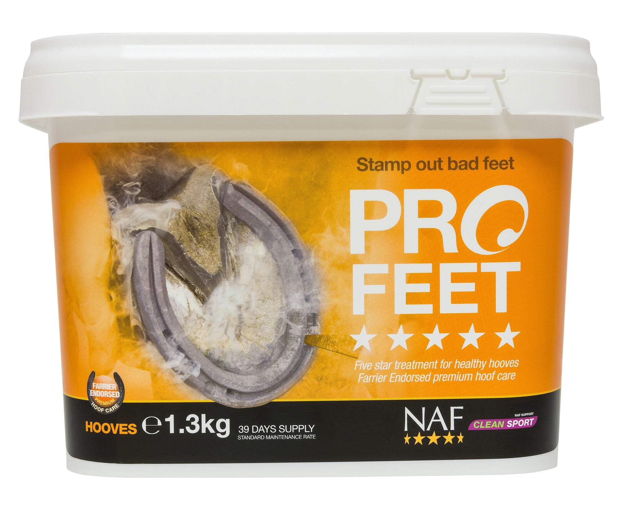 Five Star Profeet Powder - Premium Foot Care for Dry & Cracked Feet - Ideal for Athletes, Runners & Daily Use