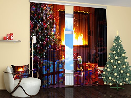 Christmas Curtains 6