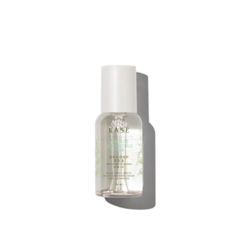 KASE Aroma Revitalizing Hair Oil for Dry Damaged Hair - Natural Nourishing Treatment with Argan Oil & Keratin - Perfect for Daily Hair Care & Styling