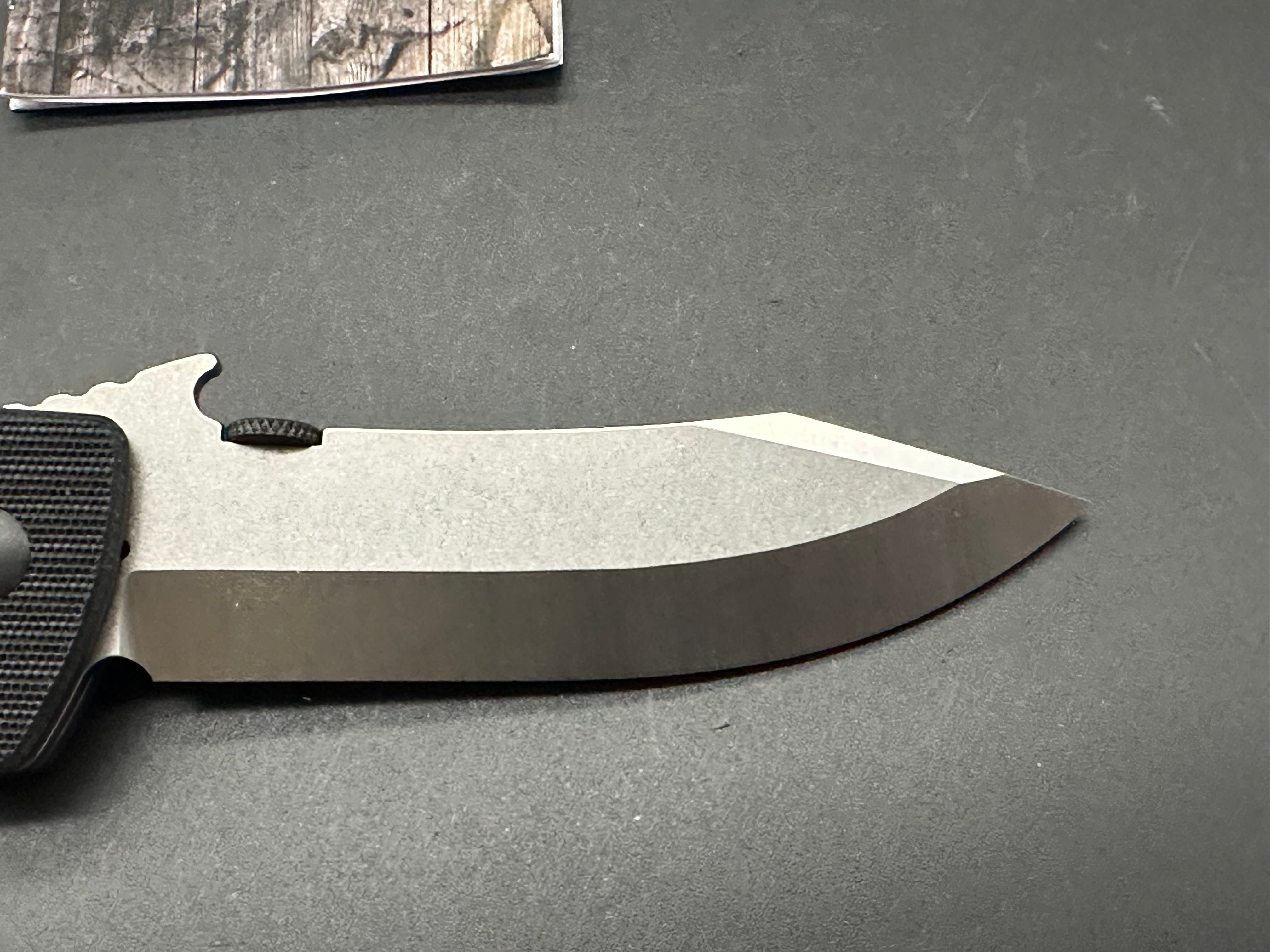 Emerson CQC-8 Folding Knife - Stonewash Finish Tactical EDC Pocket Knife for Outdoor Camping, Survival & Everyday Carry