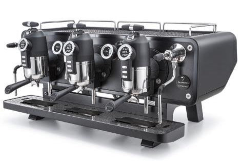 Sanremo Opera 2.0 Commercial Espresso Machine - 2 Group Black - Professional Coffee Bar & Cafe Equipment for High Volume Brewing