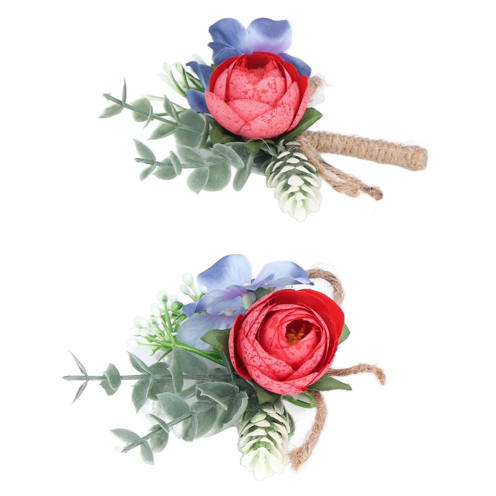 Elegant Rose Wrist Corsage for Wedding - Pearl & Flower Bridesmaid & Groom Hand Flower - Perfect for Bridal Showers, Prom & Formal Events