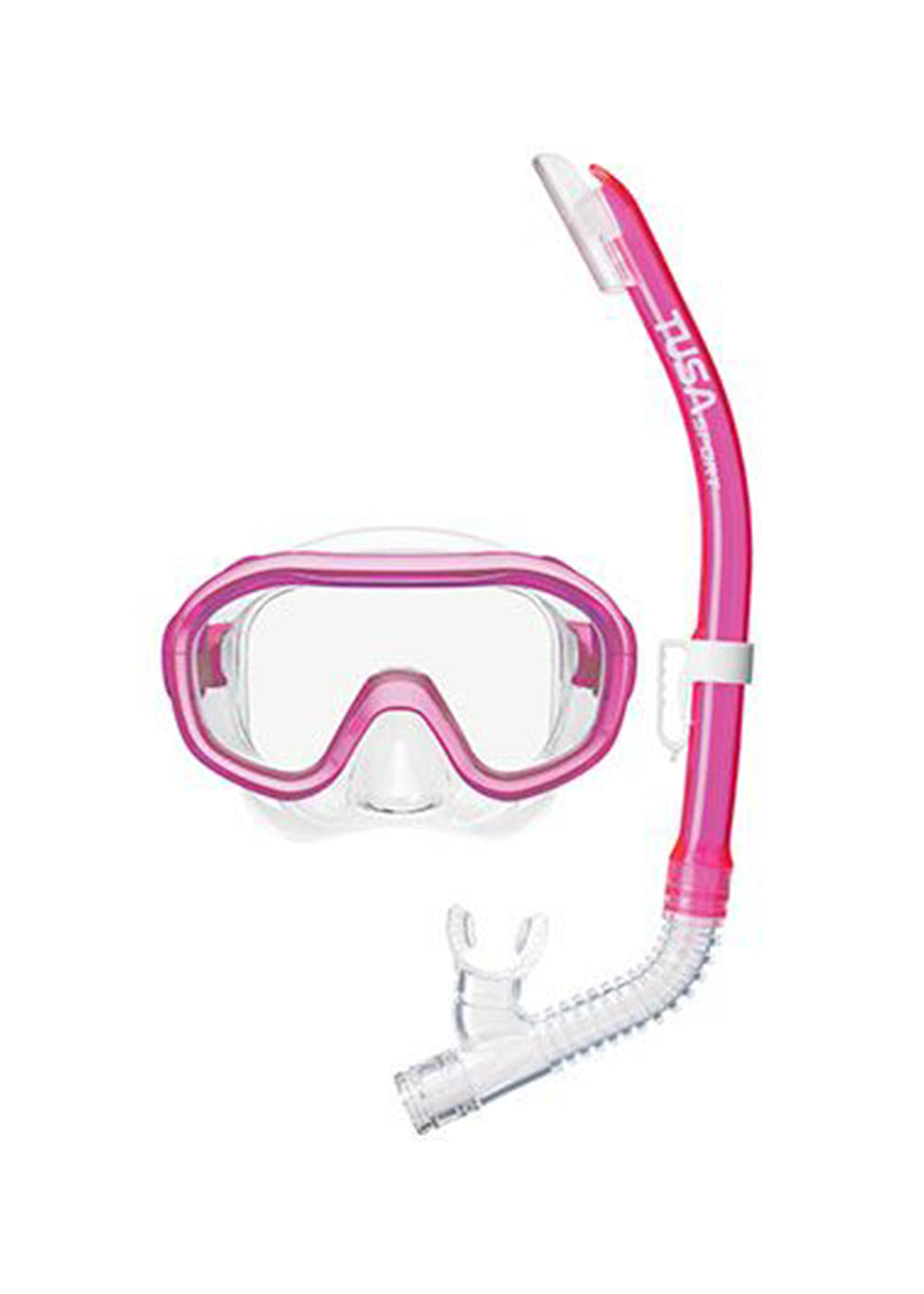 Tusa Junior Kleio Mini Fit Snorkeling Mask & Snorkel Set for Kids - Perfect for Pool, Beach, and Ocean Adventures