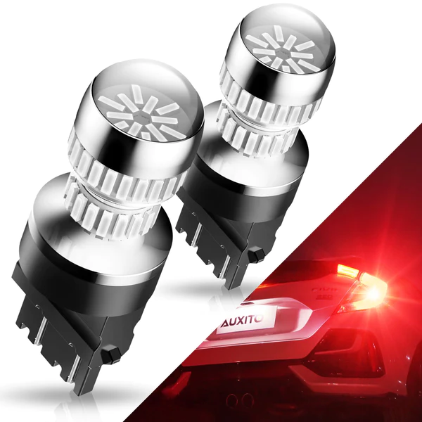 2000-2013 Jeep Grand Cherokee LED Tail Light Bulb - 3157 Red LED Replacement Bulb for Rear Turn Signal & Brake Light - Enhanced Visibility & Safety for Night Driving & Off-Road Adventures