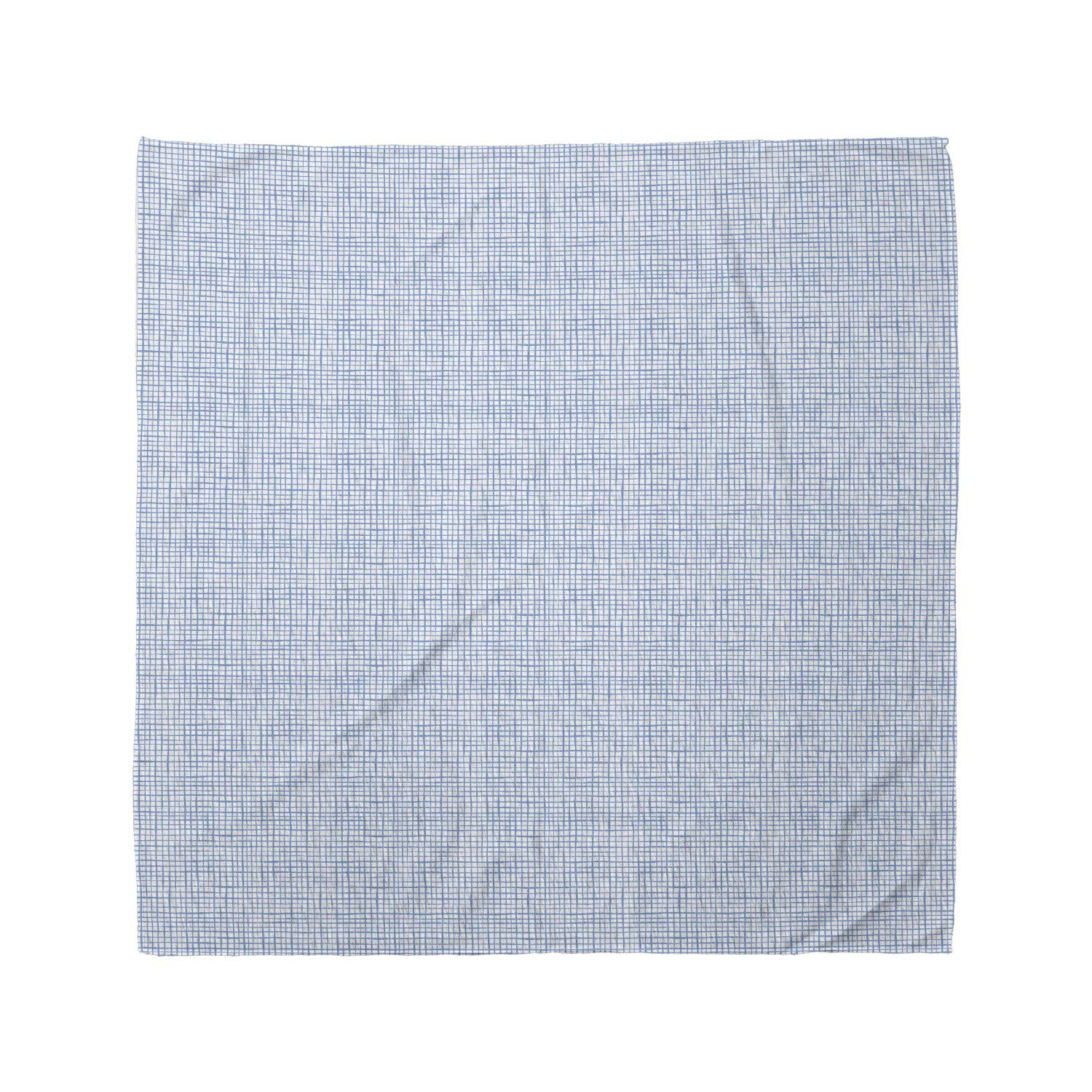Ambesonne Geometric Bandana - Stylish Tiny Squares Lattice Pattern Unisex Head Scarf & Neck Tie for Men Women - Perfect for Outdoor Activities, Music Festivals, and Fashion Accessories