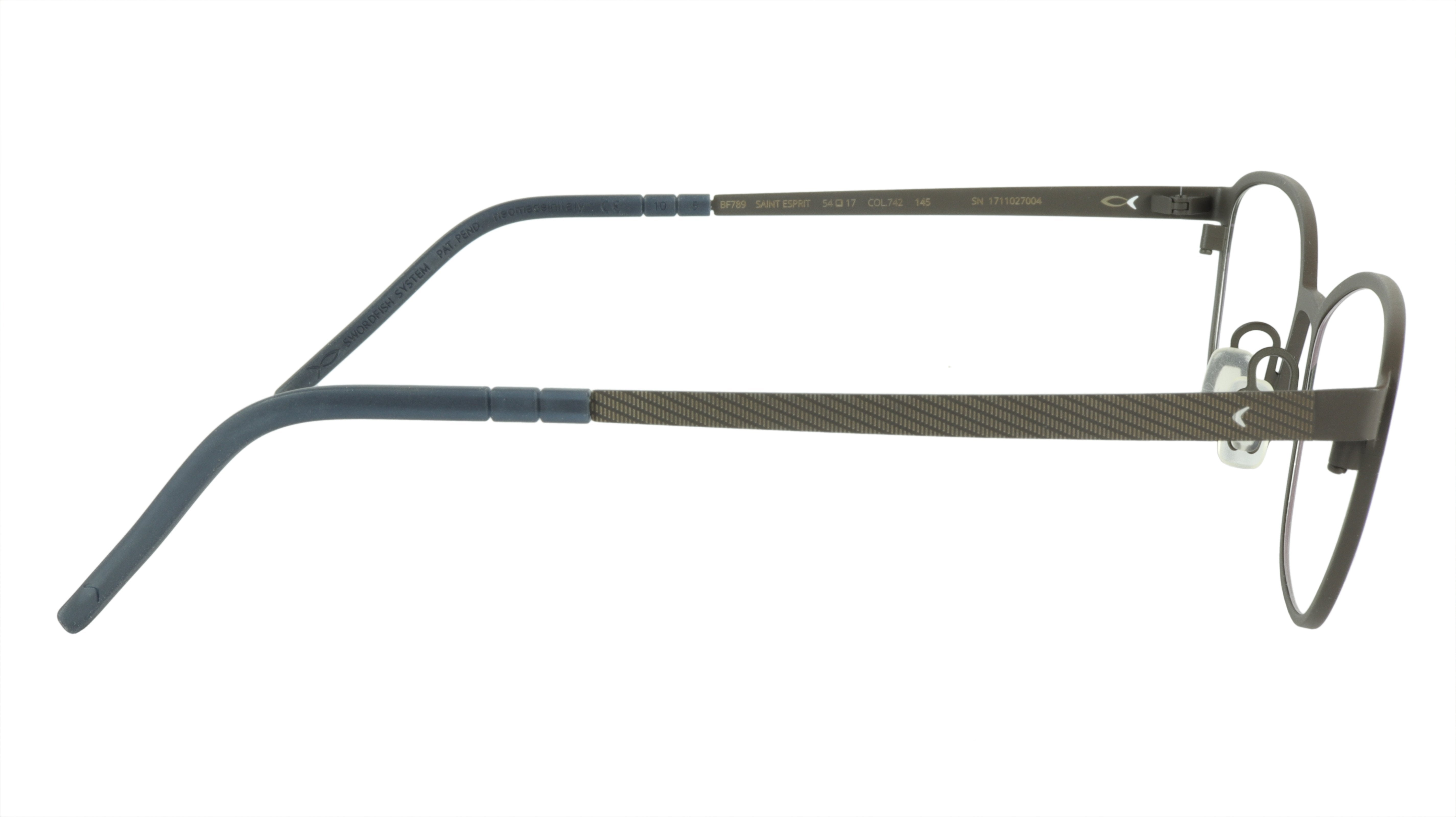 Blackfin Saint Esprit BF789 C742 Beta Titanium Biocompatible Eyeglasses - Made in Italy - Lightweight & Durable Frames for Men & Women - Perfect for Reading, Driving & Fashion Accessories
