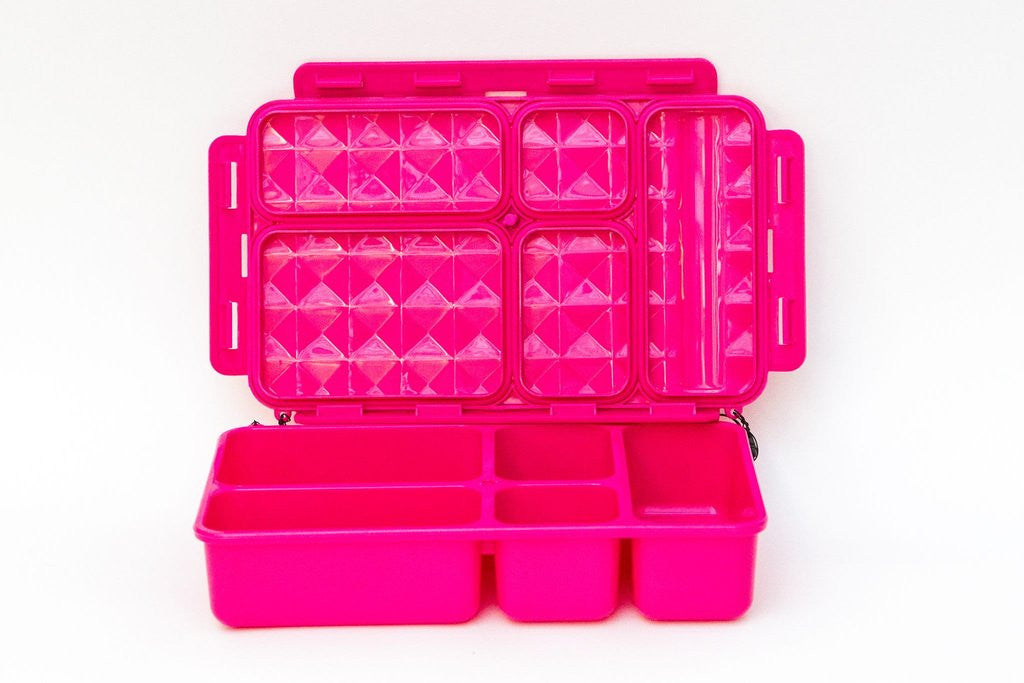 Eco-Friendly Reusable Lunch Box with Tweety Design - Pink Insulated Food Container for School, Work & Picnics