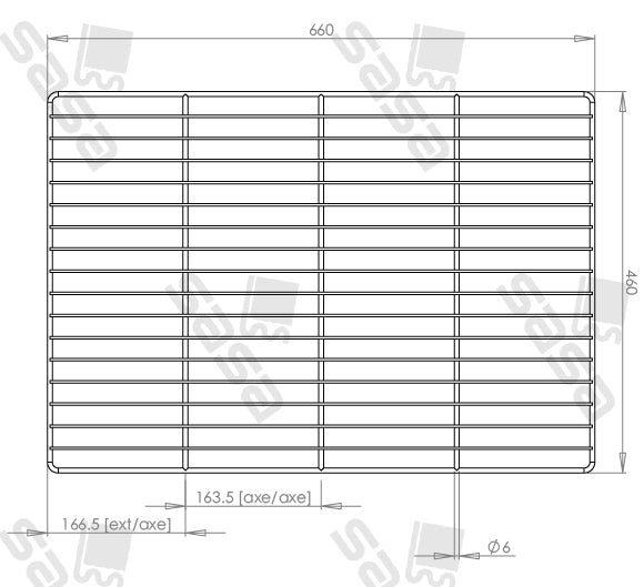 Professional Baking Grid - Non-Stick Cooling Rack for Cookies, Cakes & Pastries - Perfect for Home Bakers & Commercial Kitchens - Durable Oven-Safe Wire Rack for Even Cooling & Decorating
