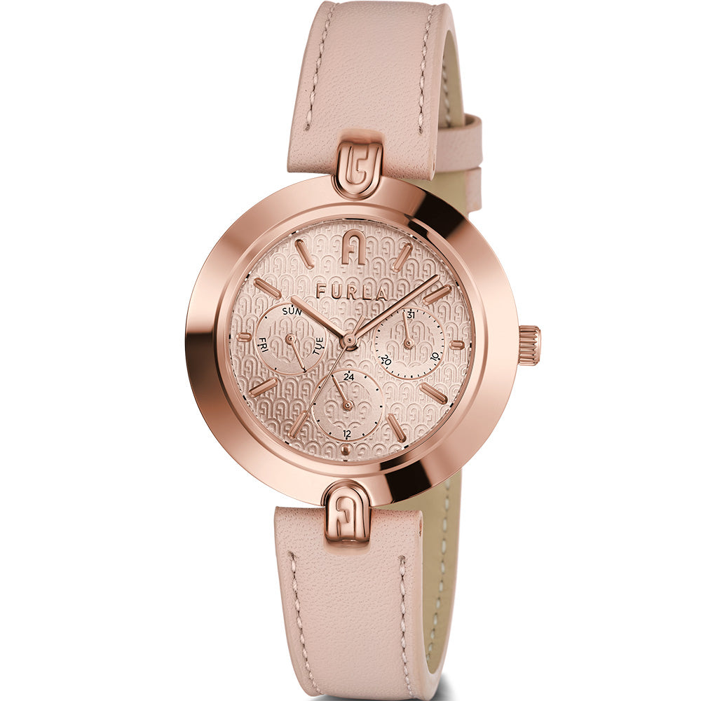 Furla WW00030003L3 Logo Links Women's Luxury Watch - Stylish Accessory for Office, Party & Everyday Wear