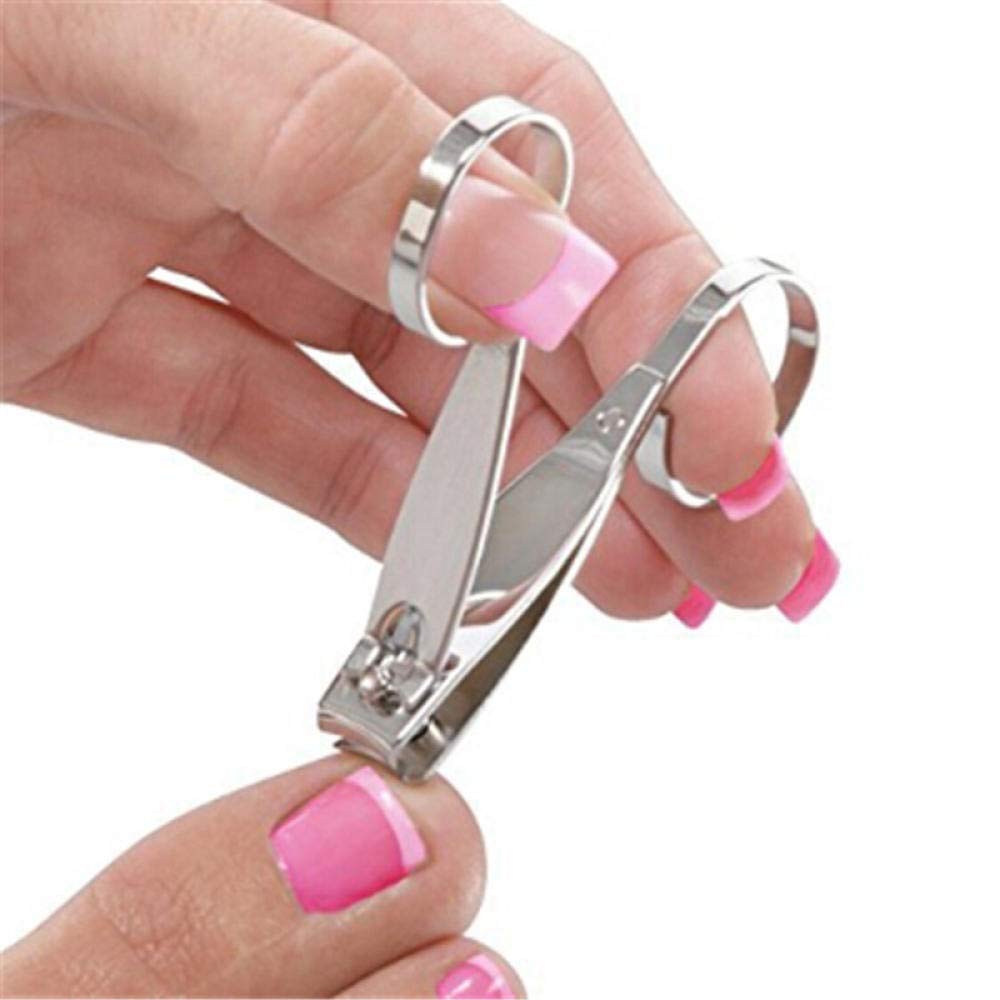 Premium Stainless Steel Nail Clippers & Toenail Scissors Set - Professional Manicure & Pedicure Tools for Straight & Curved Cutting (Color B) - Perfect for Home Grooming, Travel Kits & Salon Use