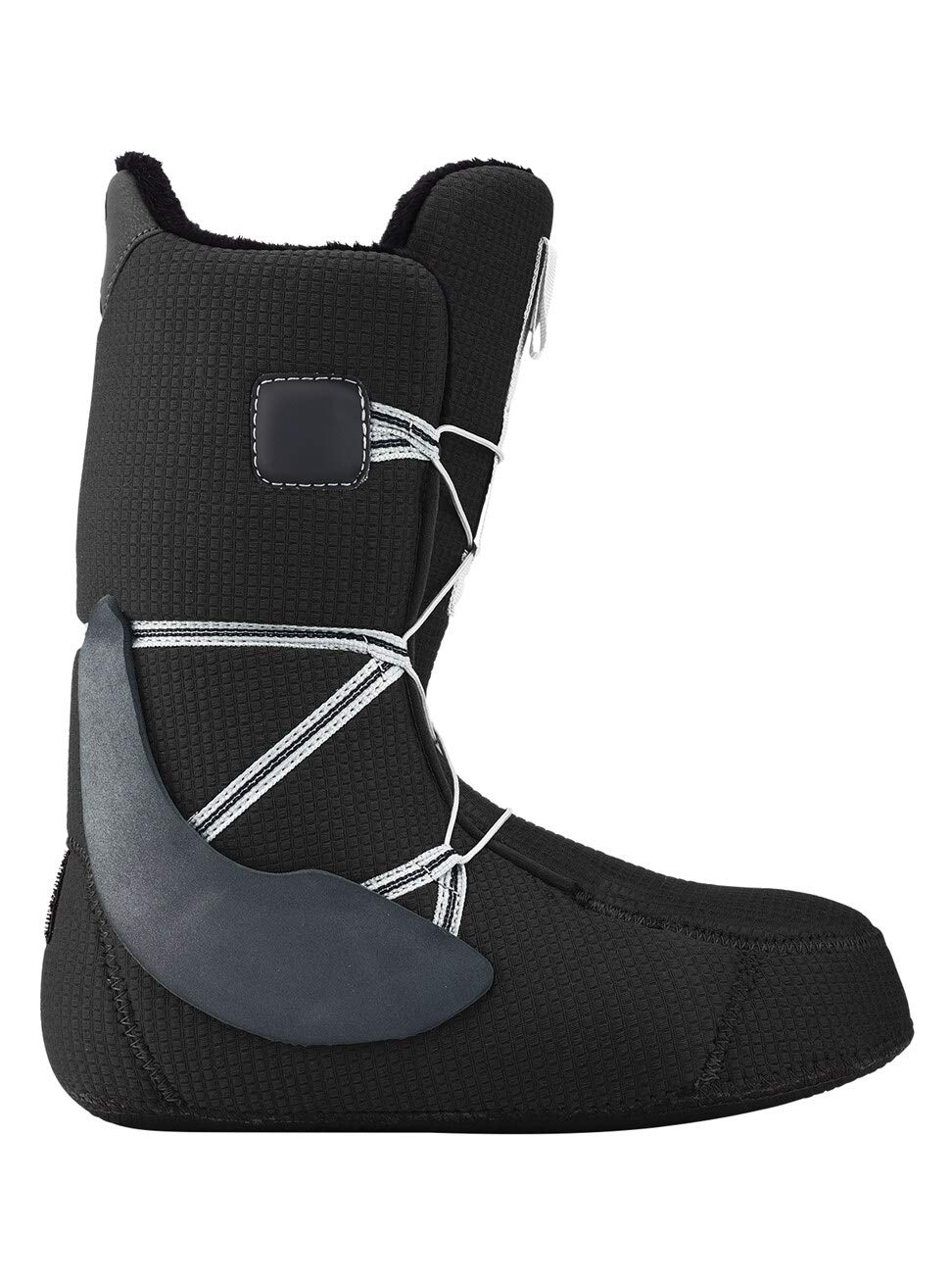 Burton Men's Moto Black Snowboard Boots - Waterproof Winter Boots for Snowboarding & Outdoor Adventures