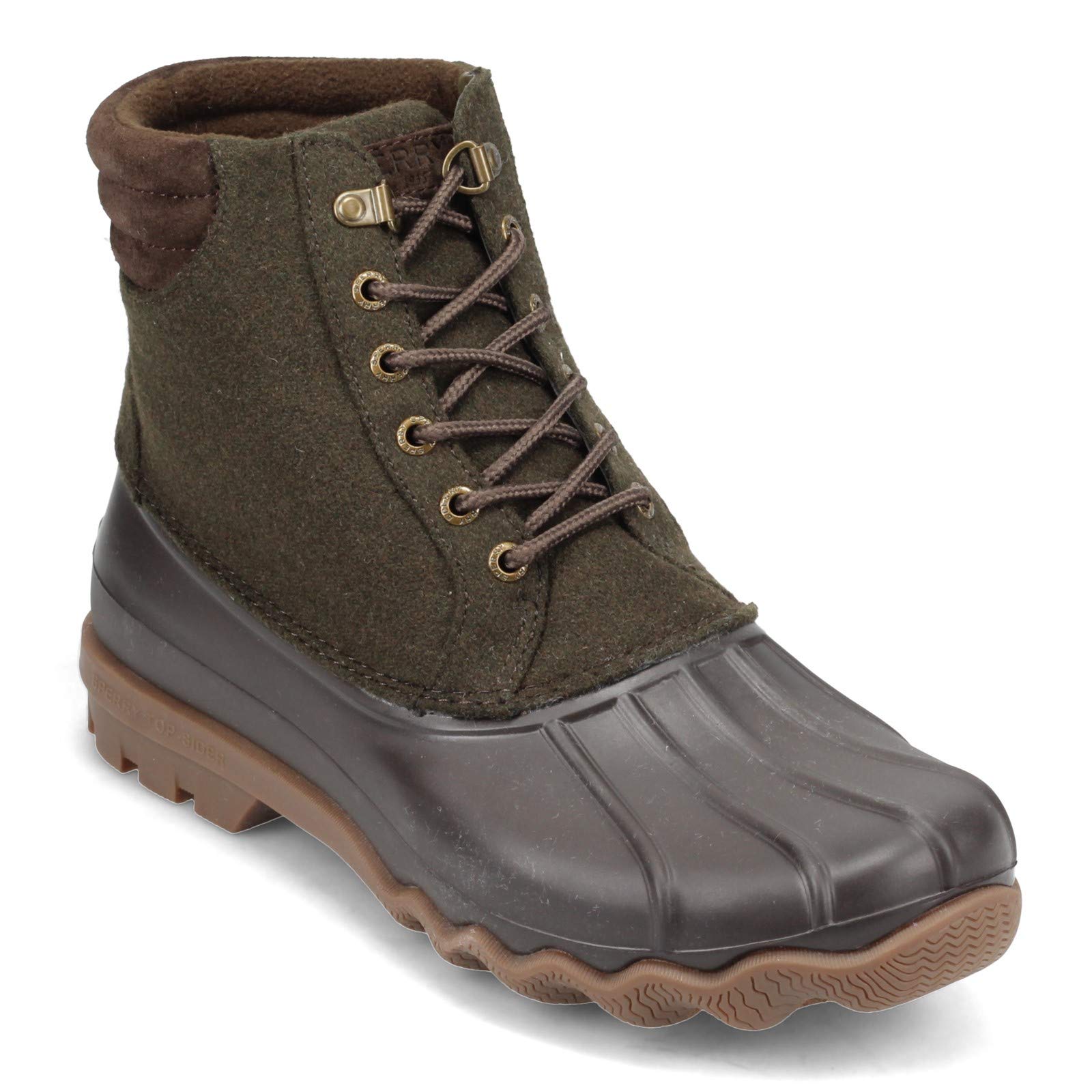 Sperry Men's Waterproof Rain Boots - Slip-Resistant Comfort for Outdoor Work, Hiking & Wet Weather