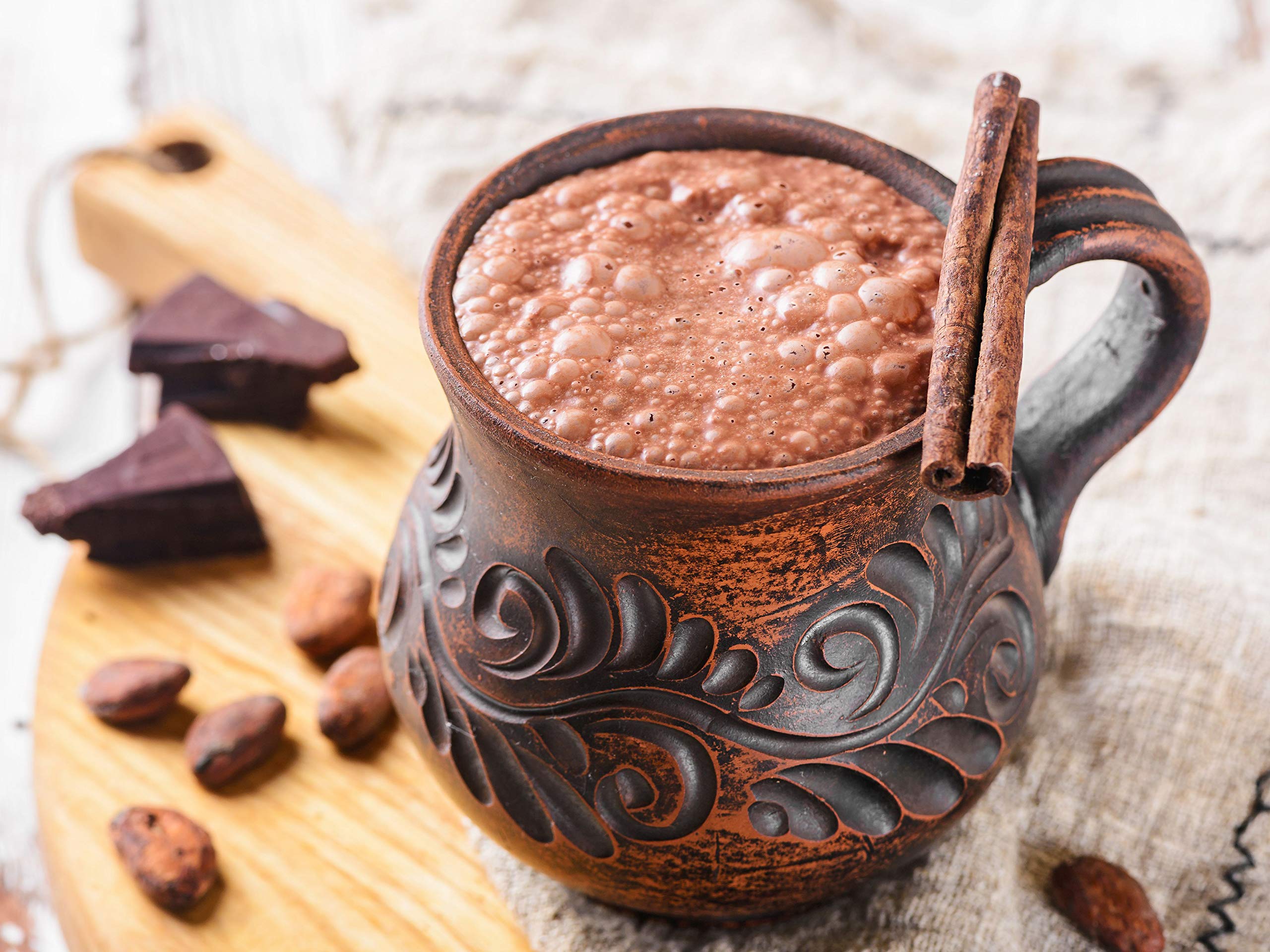 Authentic Mexican Hot Chocolate Drink Mix - 9 Ounce (Pack of 2) | Rich & Creamy Cocoa Powder for Baking, Coffee, or Traditional Champurrado | Perfect for Holidays, Gifts & Family Gatherings