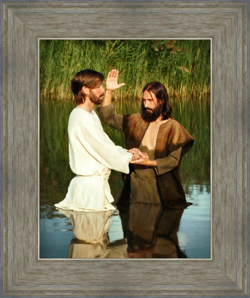 Behold The Lamb Of God - Religious Wall Art Decor for Home & Church - Perfect for Christian Faith Inspiration & Spiritual Decorations