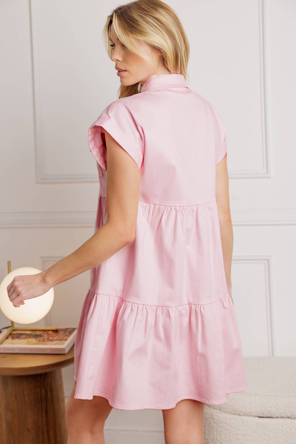 COMMON GROUND Front Pocket Mini Dress - Women's Casual Summer Dress with Pockets for Date Night & Beach Outings