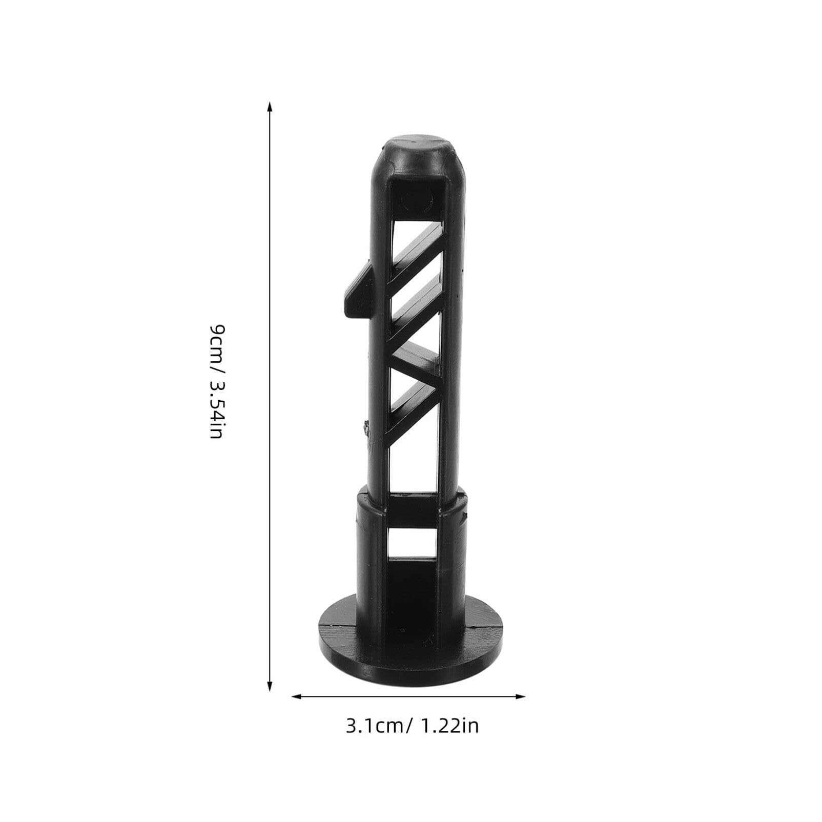 iplusmile 4Pcs Wheelie Bin Lid Hinge Pins - Heavy Duty Trash Can Lid Accessories, Replacement Connecting Pins for Outdoor Wheeled Garbage Bins - Perfect for Household & Commercial Use in Backyards, Parks, and Waste Management Areas