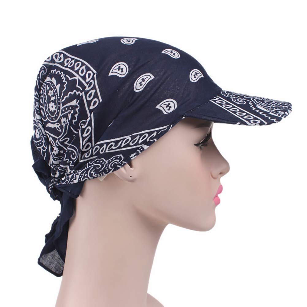 Ulalaza Chemo Headwear Turbans - Soft Cancer Hats for Women, Sleeping Caps & Baseball Style - Comfortable Head Cover for Chemotherapy, Sleep, and Everyday Use
