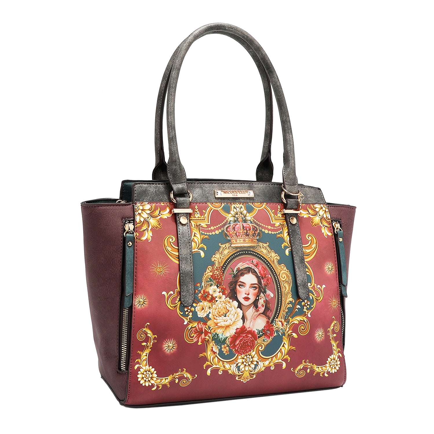 THE QUEEN 3-Piece Luxury Handbag Set - Stylish Crossbody Purse & Matching Wallet for Women | Perfect for Work, Travel & Everyday Use