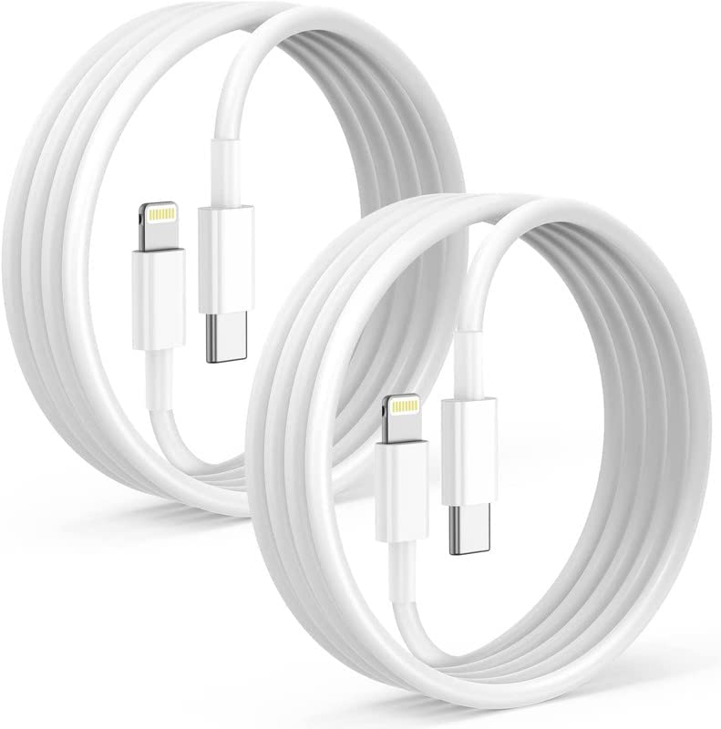 AILKIN MFi Certified USB C to Lightning Cable 20W Fast Charger for iPhone 14/13/12/11/X/8 - White - Fast Charging & Data Sync - Perfect for Home, Office & Travel Use