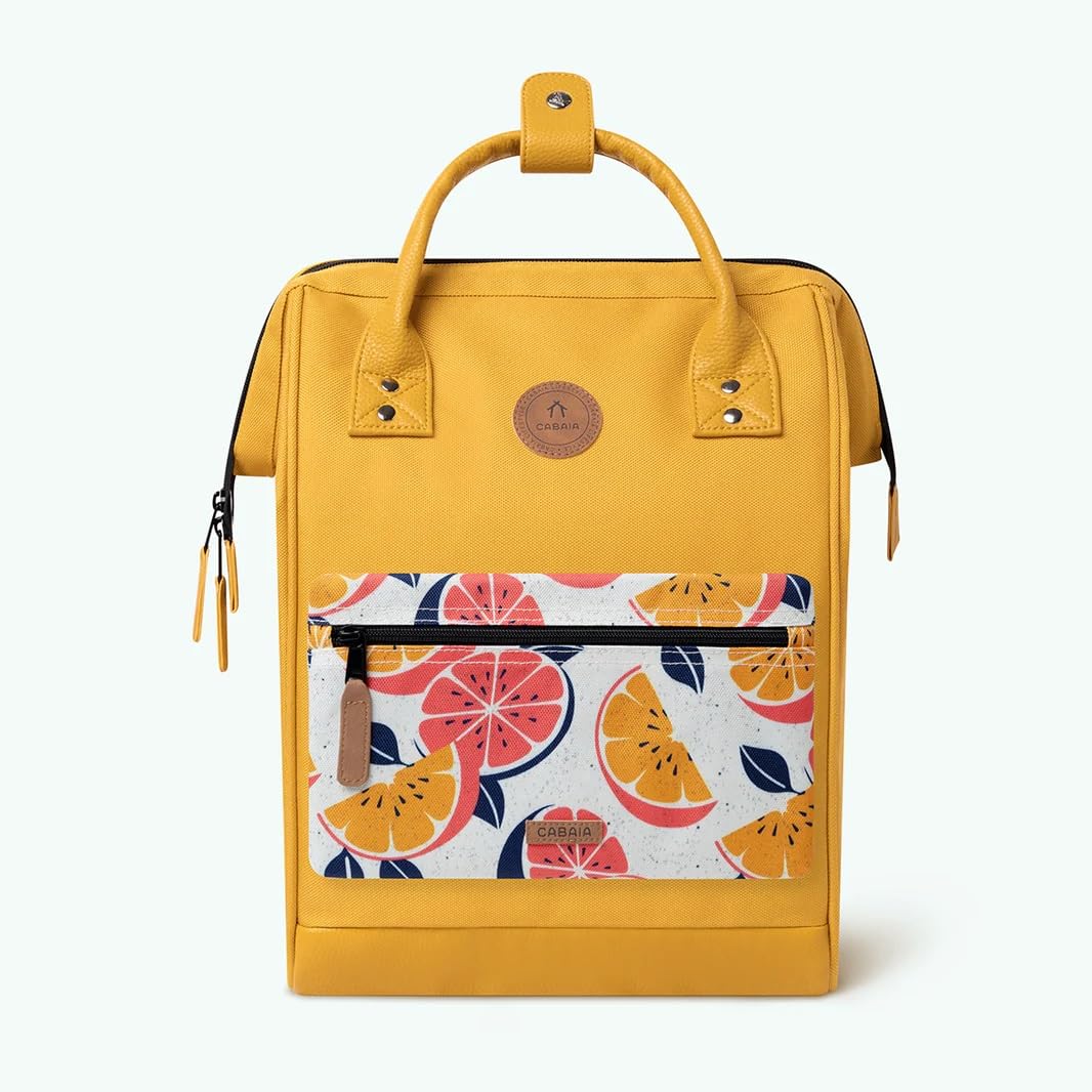 CABAIA Waterproof Backpack with 2 Pockets - Lifetime Warranty - Stylish Unisex Design for Men & Women - Perfect for School, Travel & Business - Vegan Certified - Great for Commuting, Office Work & Weekend Getaways