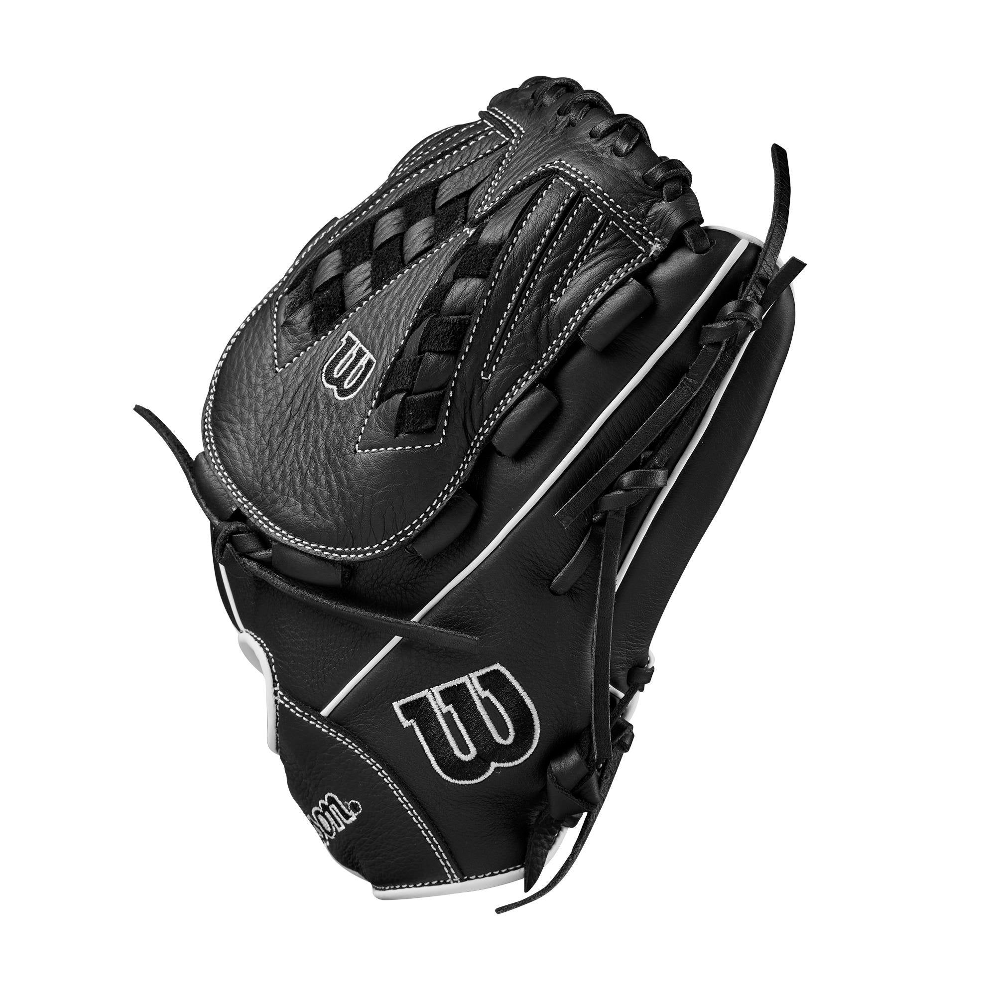 Wilson A700 12.5 Inch Fastpitch Softball Glove - Premium Leather Fielding Mitt for Women & Youth Players - Ideal for Infield, Outfield & Practice Games