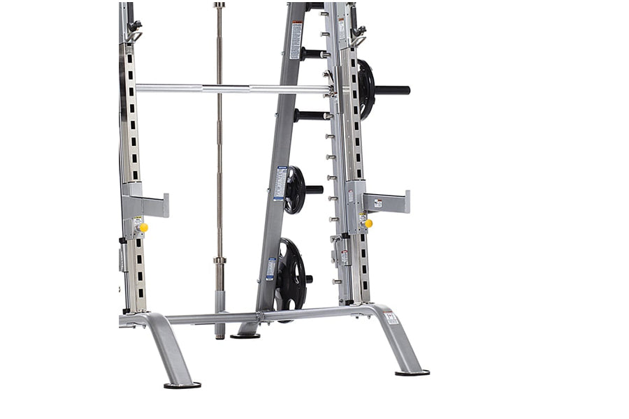 TuffStuff Evolution Smith Machine & Half Cage Combo (CSM 600) - Premium Home Gym Equipment for Strength Training & Weightlifting