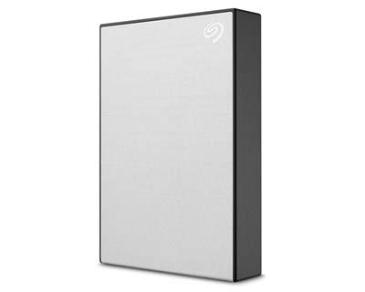 Seagate One Touch 4TB Portable External Hard Drive for PC, Mac, Laptop - USB 3.0 Silver | 1 Year MylioCreate + 4 Months Adobe Creative Cloud | 2 Year Rescue Services (STKC4000401) - Perfect for Backup, Storage, Photography & Creative Work