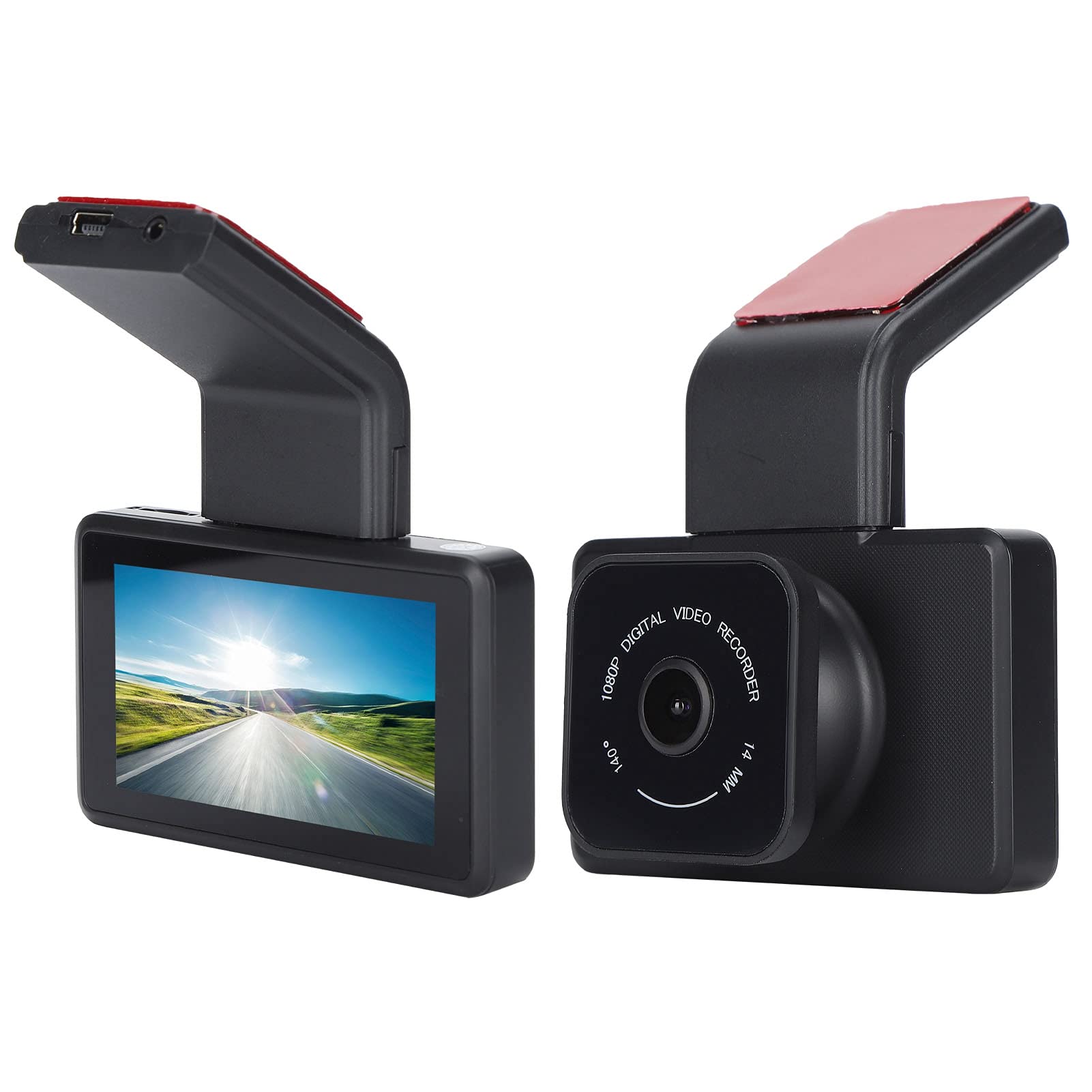 Shanrya K10 Dash Cam with GPS Tracking - 1080P HD Car Driving Recorder with 24/7 Remote Monitoring & Night Vision | Perfect for Uber/Lyft Drivers, Fleet Management & Road Trip Safety