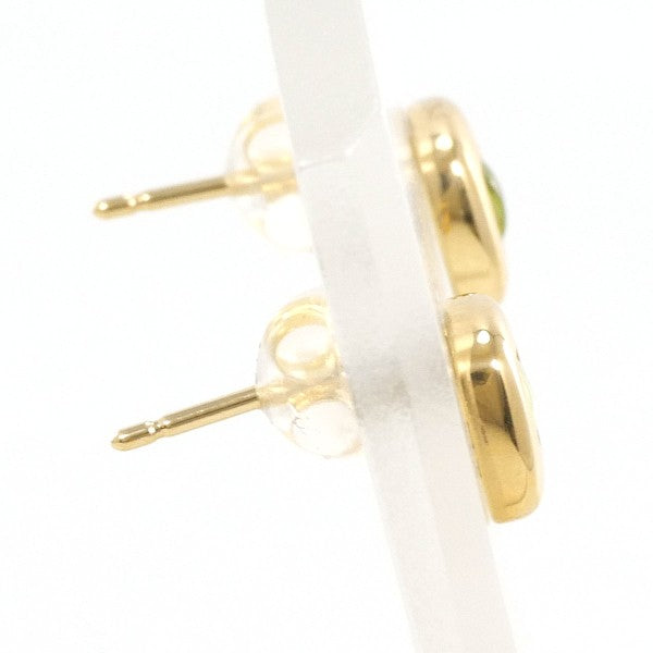 18K Yellow Gold Peridot Stud Earrings for Women - Dainty Green Gemstone Jewelry Gift for Birthday, Anniversary & Special Occasions