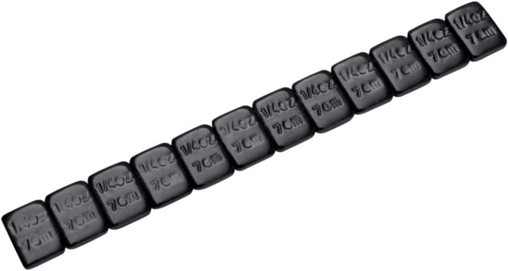 Motion Pro 18oz Steel Wheel Weights - Black | Durable Motorcycle Wheel Balancing Weights for Harley, Honda, Yamaha & More | Perfect for Off-Road, Street Bikes & Custom Builds