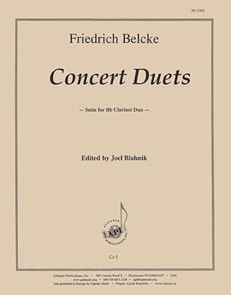 Bb Clarinet Duet Sheet Music for Concert Performances - Perfect for Recitals, Band Practice & Music Lessons