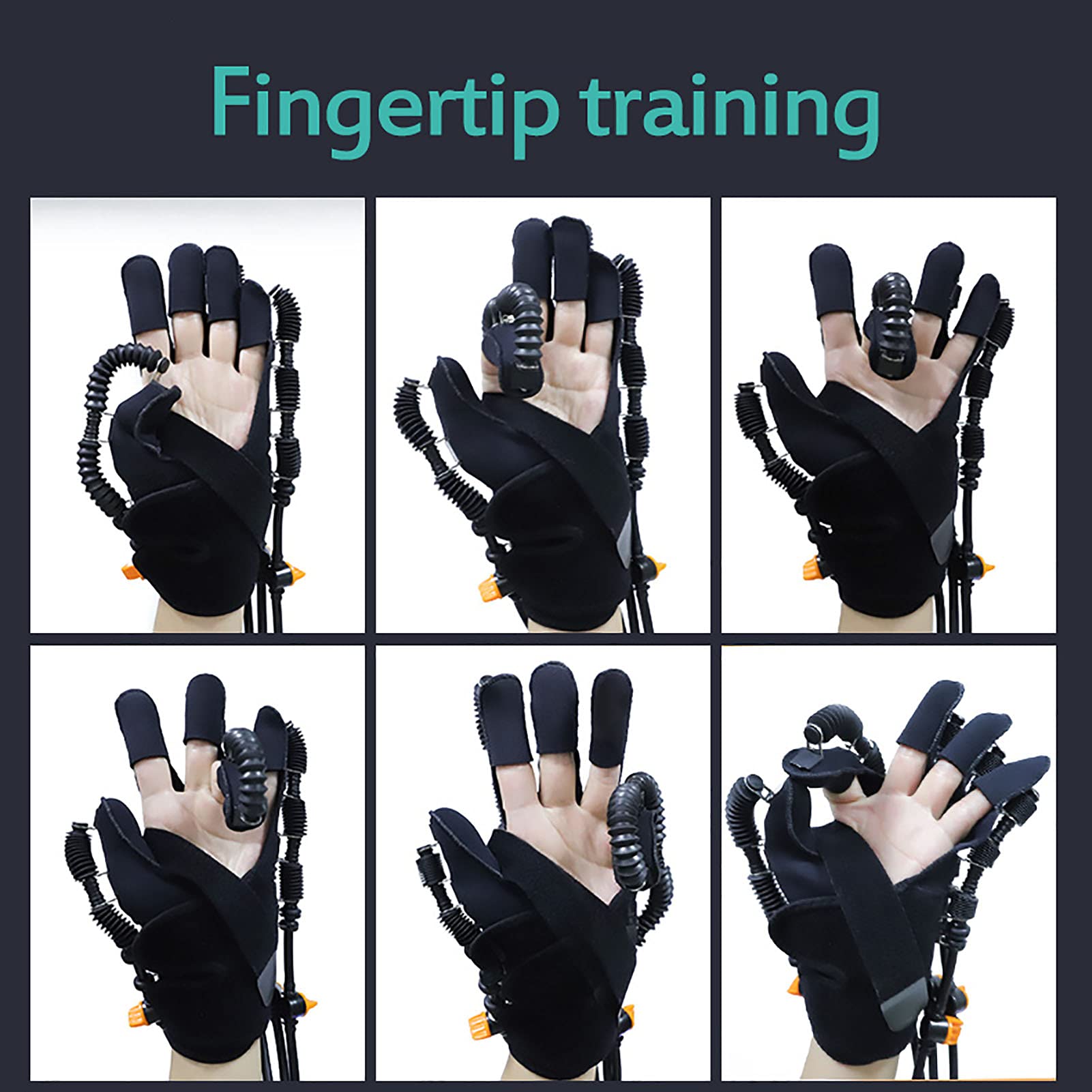 Electric Rehabilitation Robot Gloves for Stroke & Hemiplegia Recovery - Hand Function Training Equipment with Pneumatic Finger Movement - Ideal for Physical Therapy & Home Rehabilitation Exercises