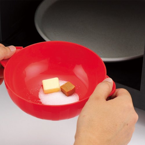 Akebono RE-935 Microwave Caramel Popcorn Maker - Fast & Easy Homemade Popcorn Machine for Movie Nights, Parties & Snacks