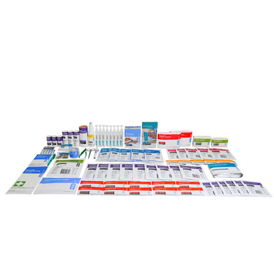 FB 4 Series Food & Beverage First Aid Kit Refill - OSHA Compliant Restaurant Safety Supplies for Commercial Kitchens & Food Service Areas