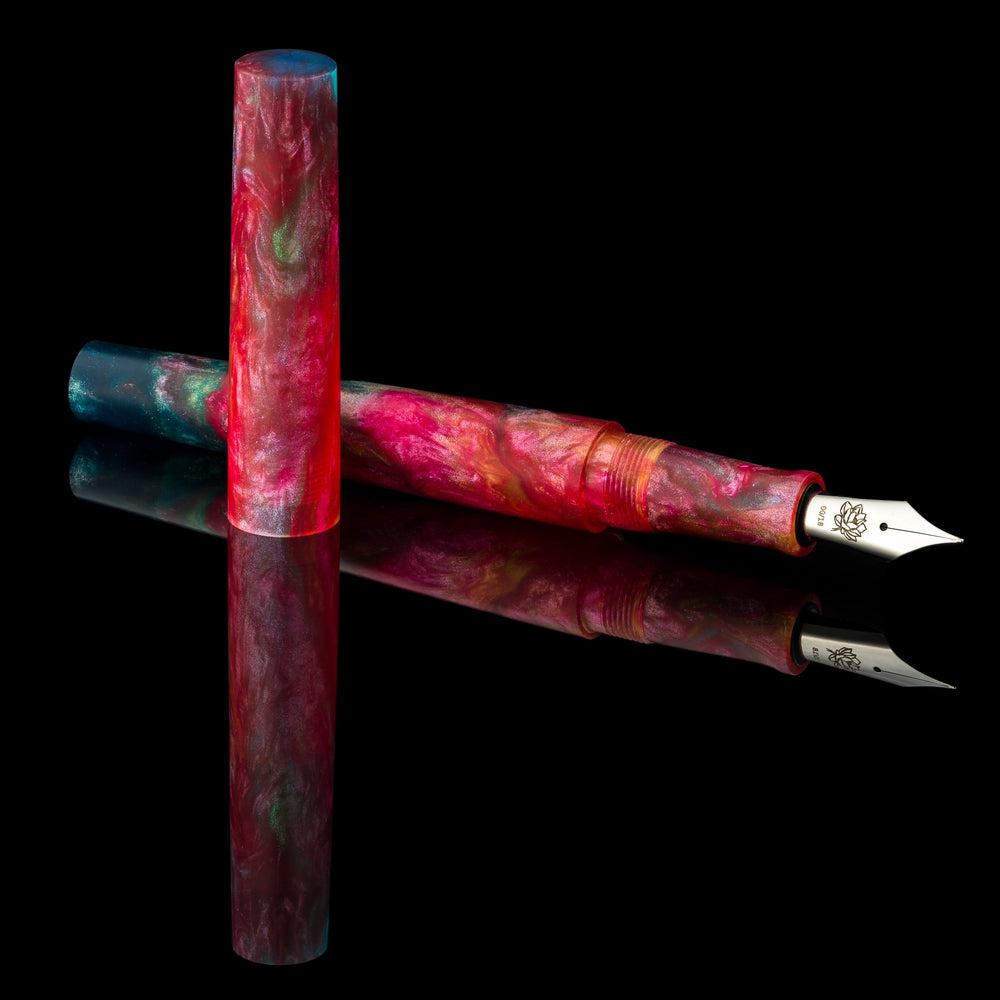 Tailored Pen Company × @katlynsnest Lotus Fountain Pen - Elegant Handcrafted Writing Instrument for Calligraphy, Journaling & Gift Giving | Premium Nib, Smooth Ink Flow, Luxurious Design
