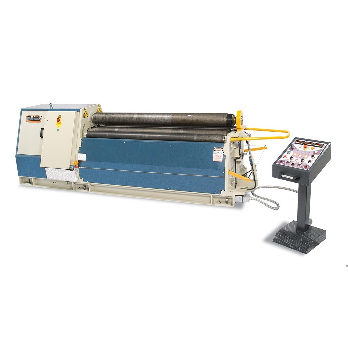 Baileigh Industrial BA9 1006554 4-Roll Plate Roller Machine PR 603 - Heavy Duty Metal Bending for Sheet Metal Fabrication in Workshops & Factories
