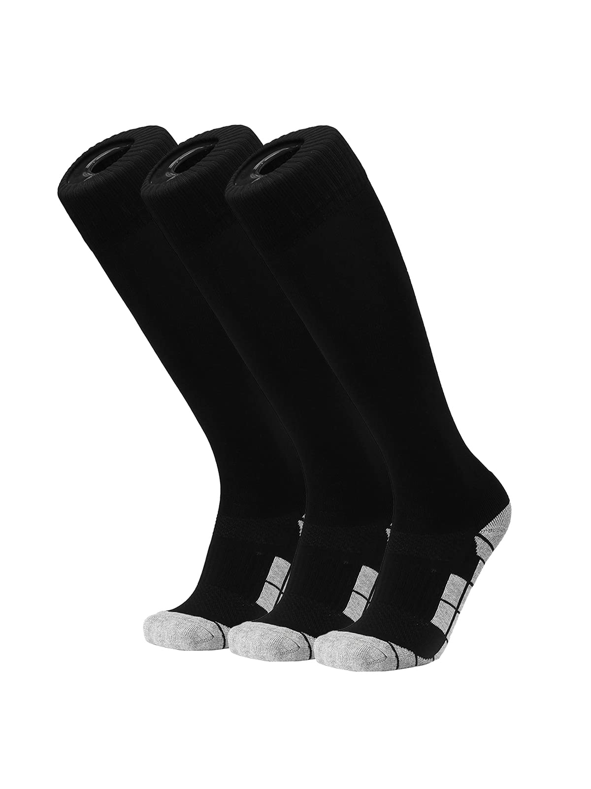 Century Star Compression Soccer Socks - High Performance Knee High Athletic Socks for Men & Boys - Baseball, Softball & Sports Training Socks for Enhanced Performance & Comfort