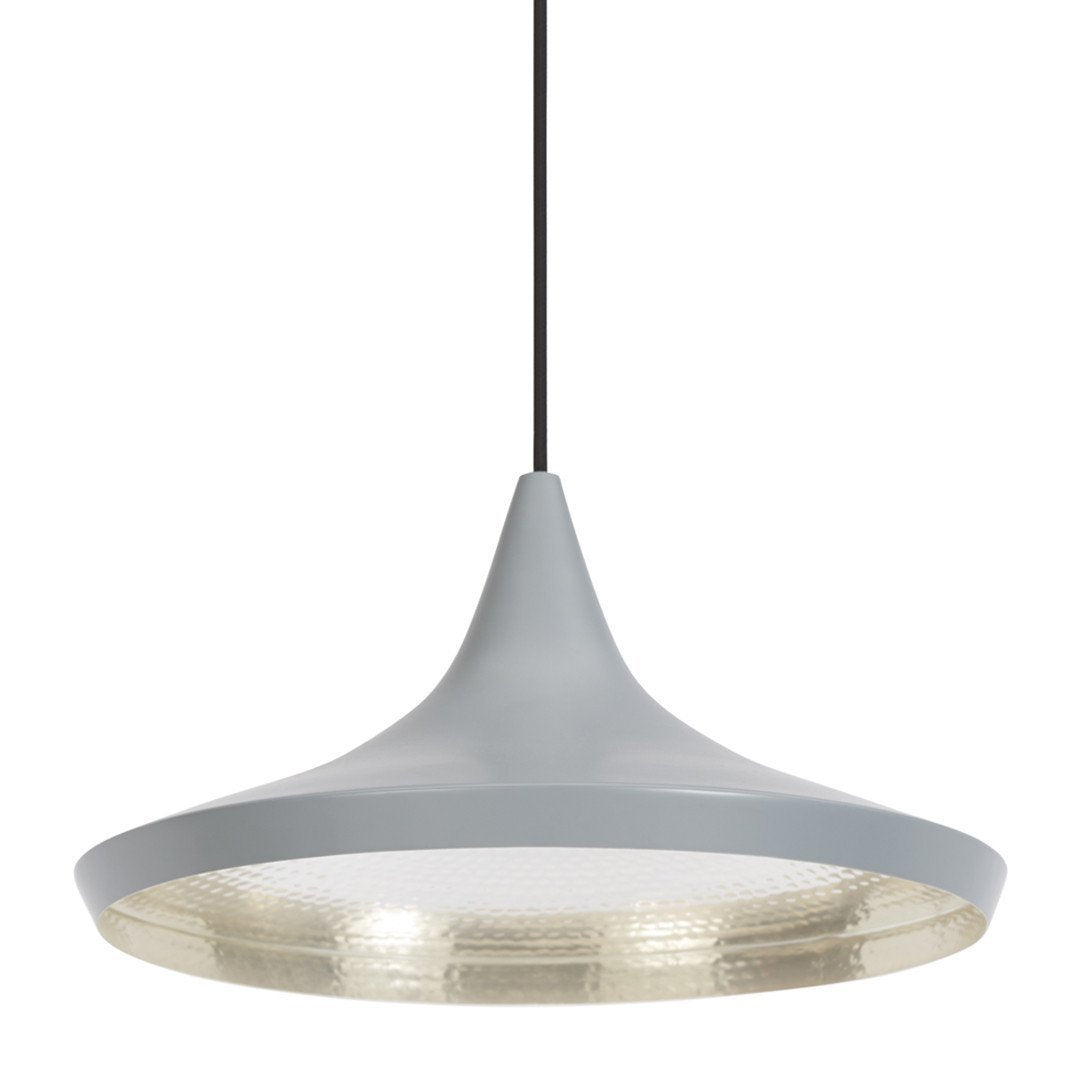 Beat LED Pendant Light - Modern Wide Hanging Fixture for Dining Room, Kitchen Island & Bedroom Lighting