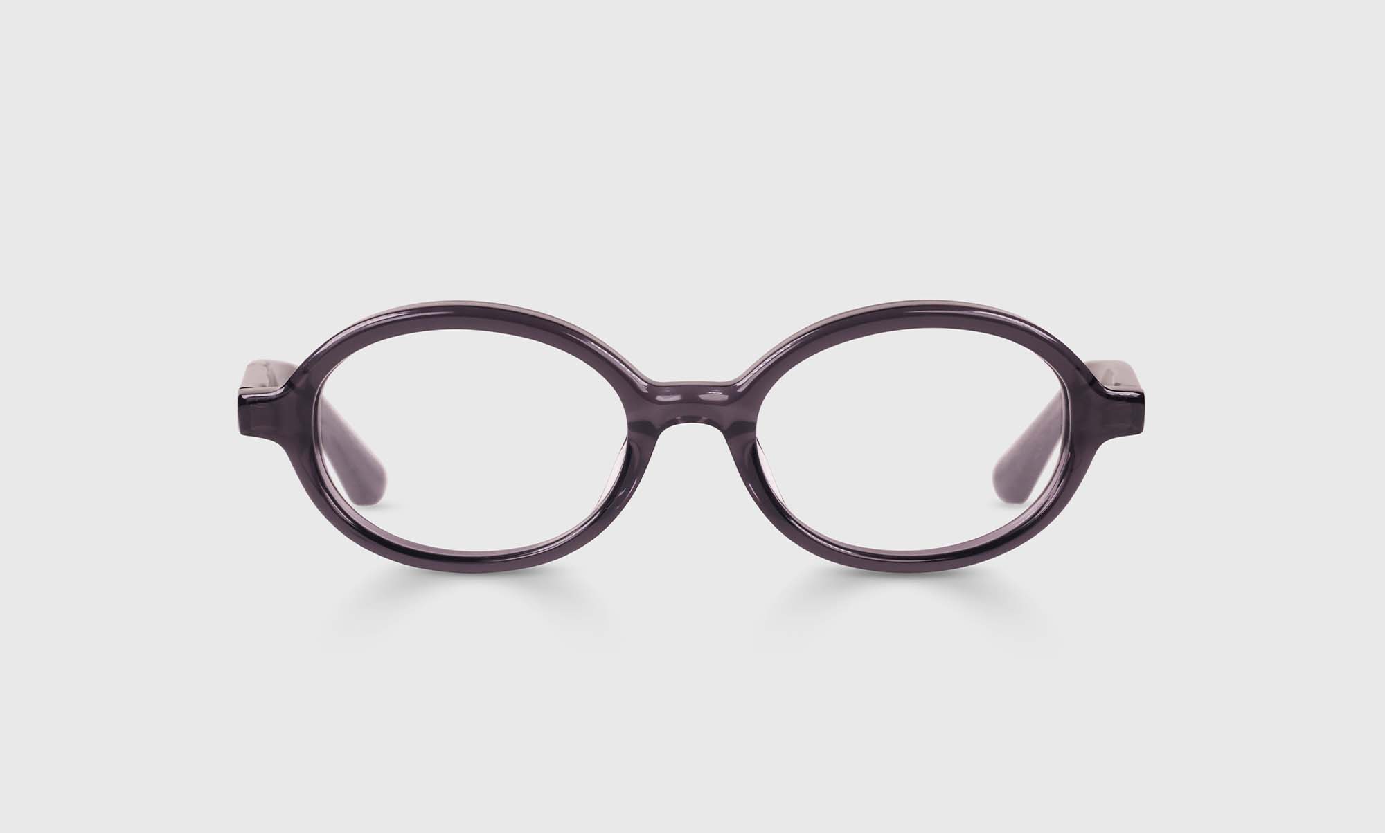 Look Out Color 74 Charcoal Grey Crystal Front and Temples - Stylish Eyeglasses for Men & Women | Perfect for Reading, Work, and Fashion Accessories