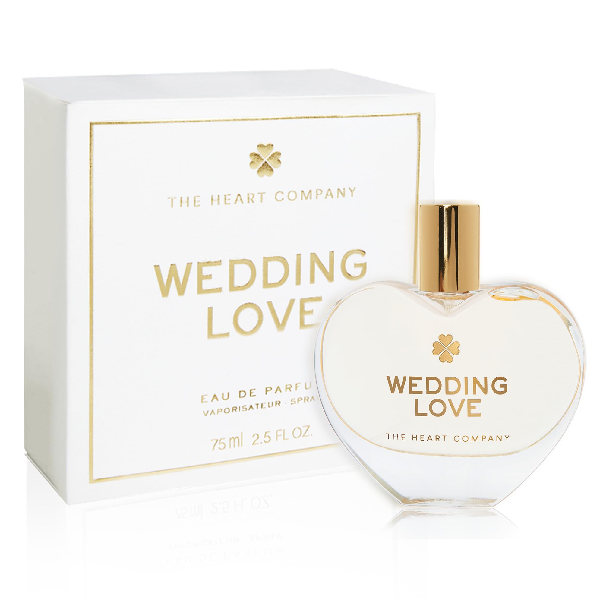 Wedding Love Perfume for Women - Fruity Sweet Fragrance | Vegan & Cruelty-Free EDP 75ml (2.5 fl oz) | Perfect Bridal Shower Gift & Romantic Wedding Present for Bride | Ideal for Weddings, Anniversaries & Date Nights