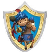 Mike the Knight Birthday Balloons Bundle - Blue Number 1st to 9th Birthday Decorations (6th Birthday Option) | Perfect for Kids' Birthday Parties, Baby Showers & Themed Celebrations