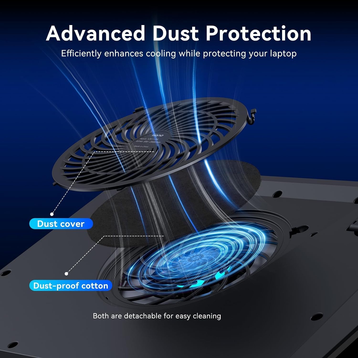 Llano Gaming Laptop Cooler - 5.5