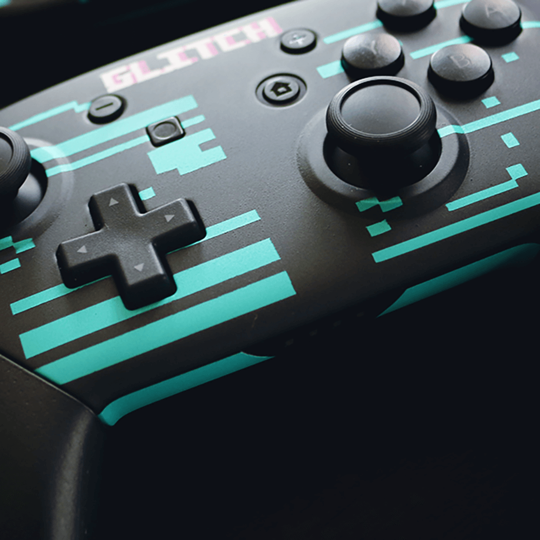 Custom Switch Pro Controller with Turbo & Macro - Wireless Gaming Controller for Nintendo Switch/Switch OLED - Perfect for Competitive Gaming & Long Play Sessions